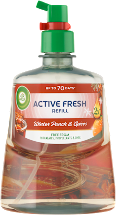 Active Fresh náplň na vodní bázi do automatického difuzéru Zimní punč AIR WICK