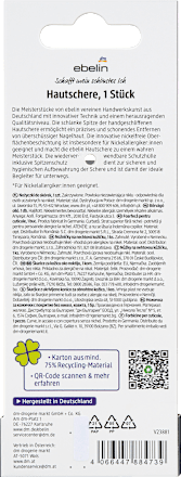 Škarje za obnohtno kožico, več različic ebelin PROFESSIONAL