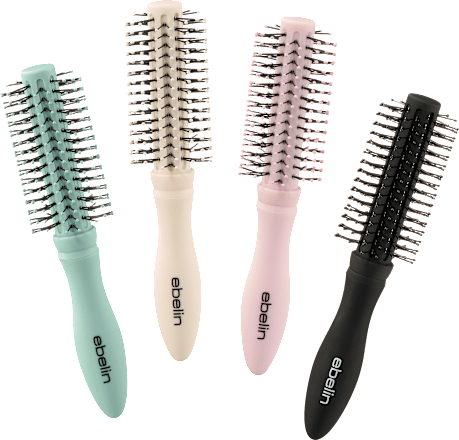 Mini-Rundföhnbürste Kunststoffkopf ebelin