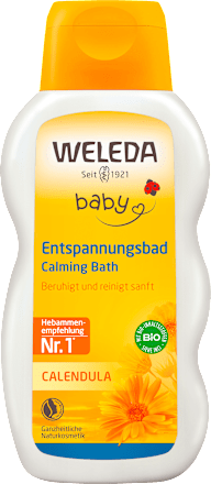 Baby Badezusatz Calendula Entspannungsbad WELEDA baby