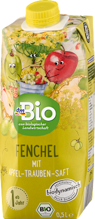 Saft Fenchel mit Apfel, Trauben dmBio