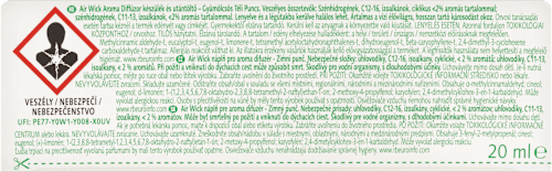 Aroma difuzér s náplňou - bielizeň a biela orchidea Air Wick