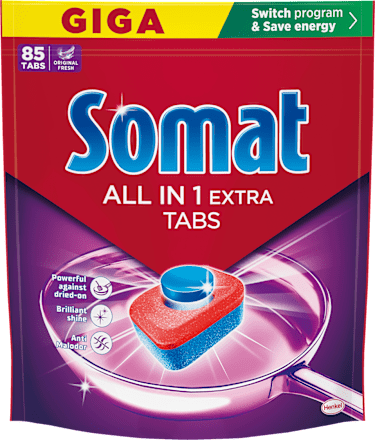 Таблетки за съдомиялна машина All in One Somat