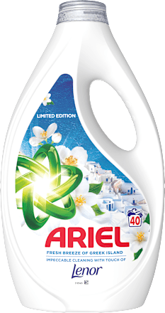 Tekući deterdžent za pranje rublja Fresh Breeze of Greek Island, 40 pranja ARIEL