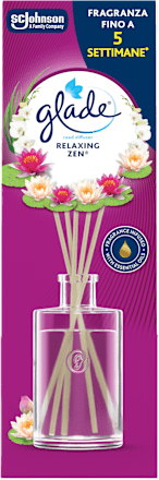 Profumatore con bastoncini Relaxing Zen glade