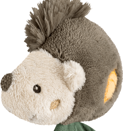 Schmusetuch Igel, grün fehn