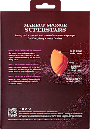 Poklon-paket Makeup Sponge Superstars REAL TECHNIQUES
