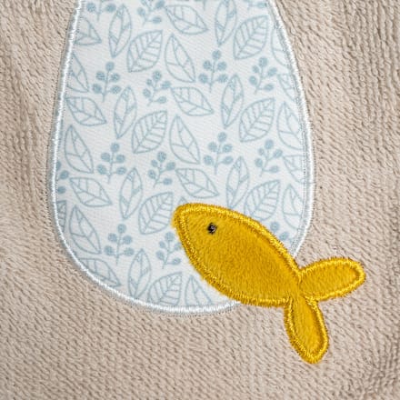 Waschhandschuh Otter, beige fehn