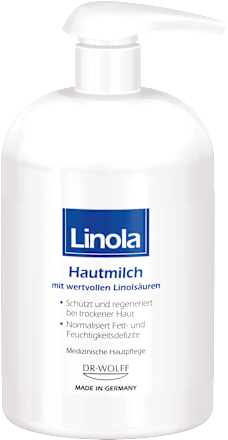 Linola Hautmilch mit wertvollen Linolsäuren Linola