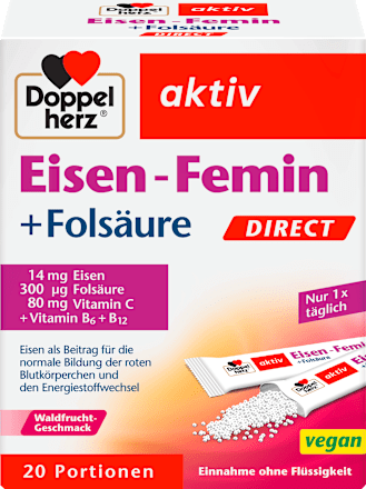 Aktiv fier+acid folic direct Doppelherz