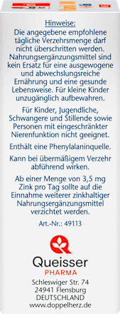  Aktiv Vitamina C 1000 + D3 + Zinc DIRECT Doppelherz