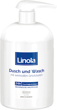 Linola Dusch und Wasch Spender Linola