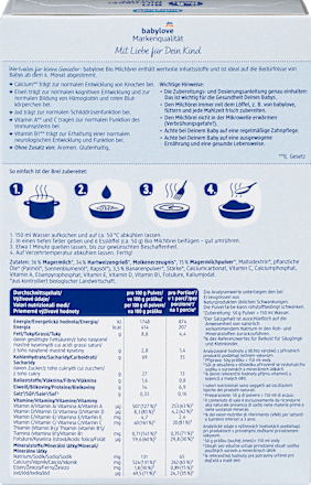 Terci lapte&banane ECO 6+  babylove