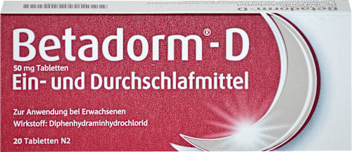 Betadorm-D 50 mg Tabletten Betadorm