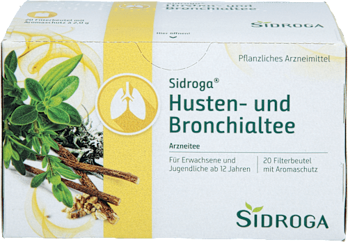 Sidroga Husten- und Bronchialtee 20 Beutel Sidroga