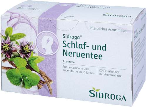 Sidroga Schlaf- und Nerventee 20 Beutel Sidroga
