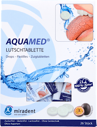 miradent AQUAMED Mundpflege-Lutschtabletten 26 St miradent