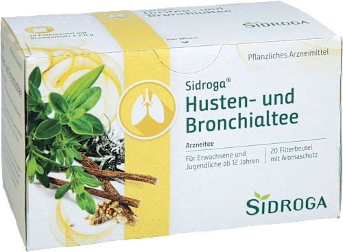 Sidroga Husten- und Bronchialtee 20 Beutel Sidroga