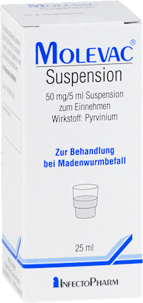Molevac 50 mg/5 ml Suspension zum Einnehmen MOLEVAC