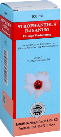 Strophanthus D4 Sanum Flüssige Verdünnung SANUM