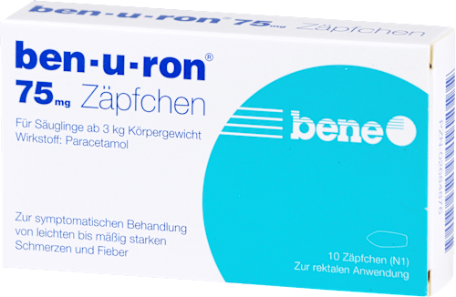 ben-u-ron 75 mg Zäpfchen ben-u-ron