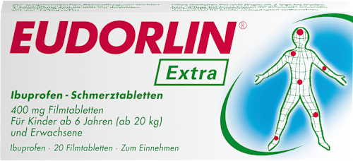 EUDORLIN Extra  Ibuprofen-Schmerztabletten  400 mg Filmtabletten  EUDORLIN