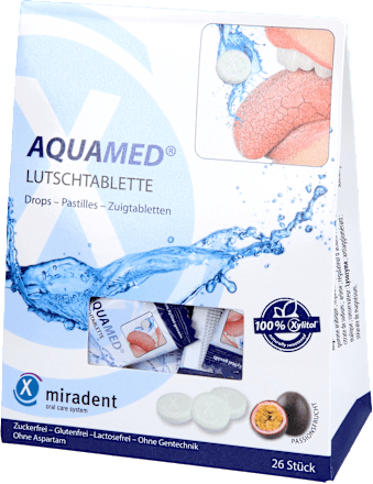 miradent AQUAMED Mundpflege-Lutschtabletten 26 St miradent