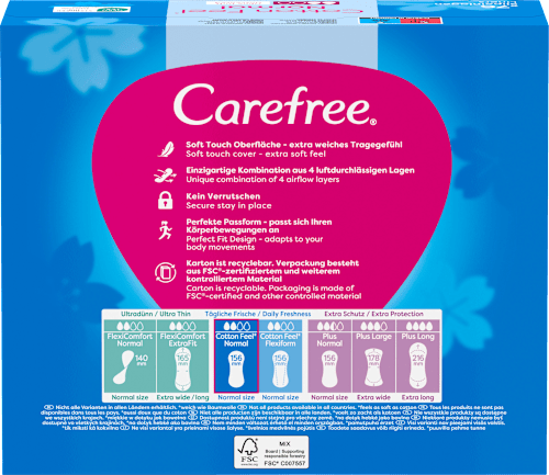 Slipeinlagen Cotton Feel Normal Megapack Carefree