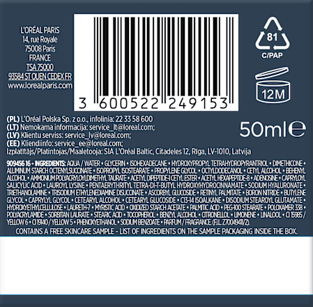 Revitalift Laser X3 Krem przeciwzmarszczkowy na dzień  L'ORÉAL PARiS