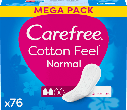 Slipeinlagen Cotton Feel Normal Megapack Carefree