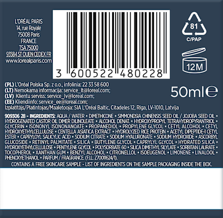 Revitalift Laser X3 Krem przeciwzmarszczkowy na noc  L'ORÉAL PARiS REVITALIFT