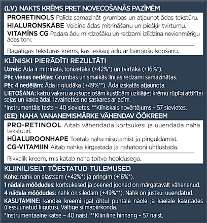 Revitalift Laser X3 Krem przeciwzmarszczkowy na noc  L'ORÉAL PARiS REVITALIFT