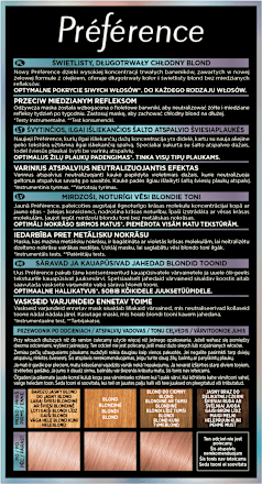 Farba do włosów 8.12 ALASKA L'ORÉAL PARiS PRÉFÉRENCE