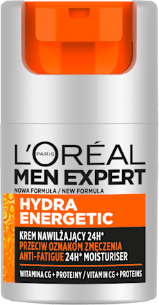 Krem nawilżający przeciw oznakom zmęczenia Hydra Energetic L'ORÉAL PARiS MEN EXPERT