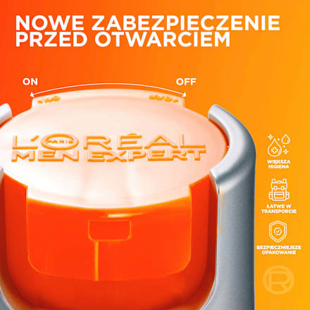 Krem nawilżający przeciw oznakom zmęczenia Hydra Energetic L'ORÉAL PARiS MEN EXPERT
