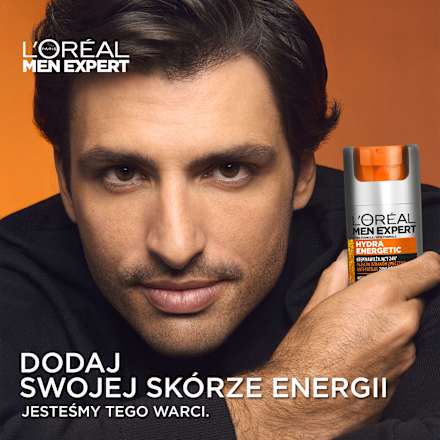Krem nawilżający przeciw oznakom zmęczenia Hydra Energetic L'ORÉAL PARiS MEN EXPERT
