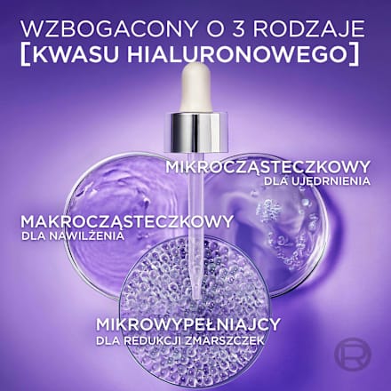 Revitalift Filler Serum przeciwzmarszczkowe do twarzy z 1,5% czystego kwasu hialuronowego  L'ORÉAL PARiS