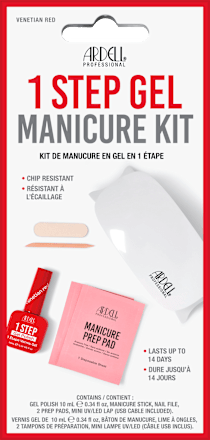 UV Maniküre 1 Step Gel StarterKit Venetian Red  ARDELL