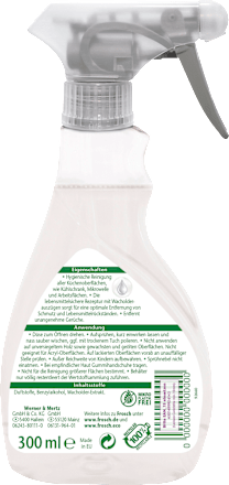 Hygienereiniger Küche Lebensmittelsicher Frosch