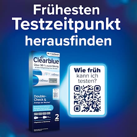 Schwangerschaftstest Double-Check Clearblue