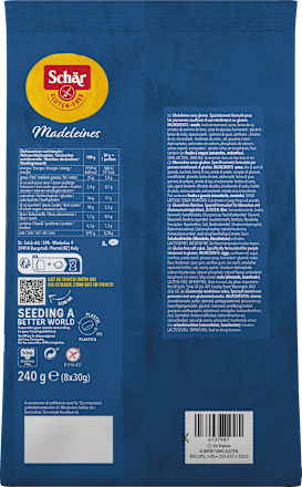Kuchen Madeleines (8x30g) Schär