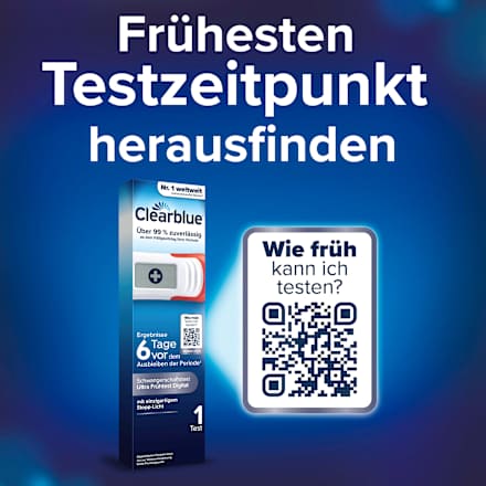 Schwangerschaftsfrühtest Ultra Digital Clearblue