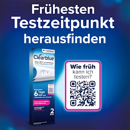 Schwangerschaftstest Ultra Frühtest Clearblue