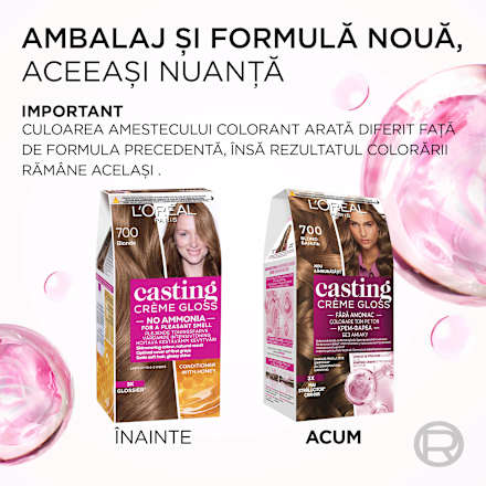 Vopsea păr 700 blond L'ORÉAL PARiS CASTING Crème Gloss