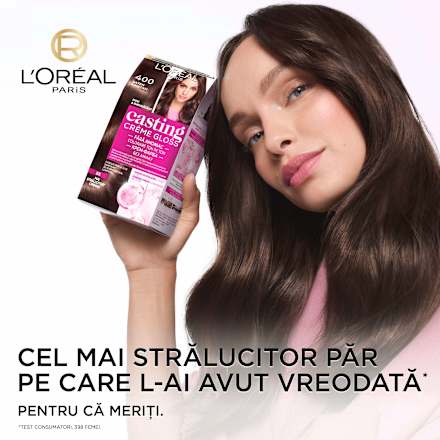 Vopsea păr 3102 şaten închis polar L'ORÉAL PARiS CASTING Crème Gloss