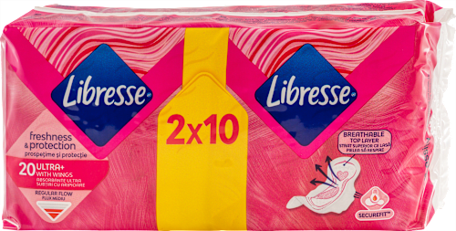 freshness & protection higijenski ulošci s krilcima – ultra  Libresse