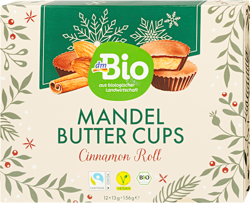 Bio mandulakrémes-fahéjas kosárkák dmBio