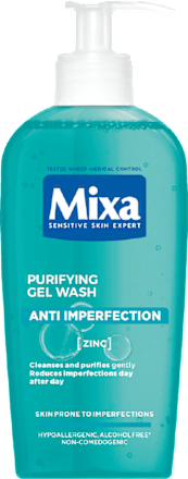 Čistilni gel proti nepravilnostim na koži Mixa