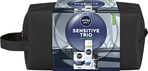 Set cadou Sensitive Trio Bag NIVEA MEN