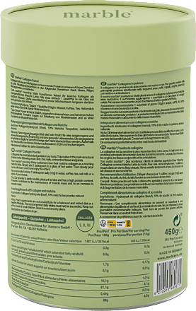 Kollagenpulver Matcha marble